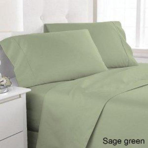 Patrick Michelle Sage Sheet Sets with corner straps - Linens Wholesale